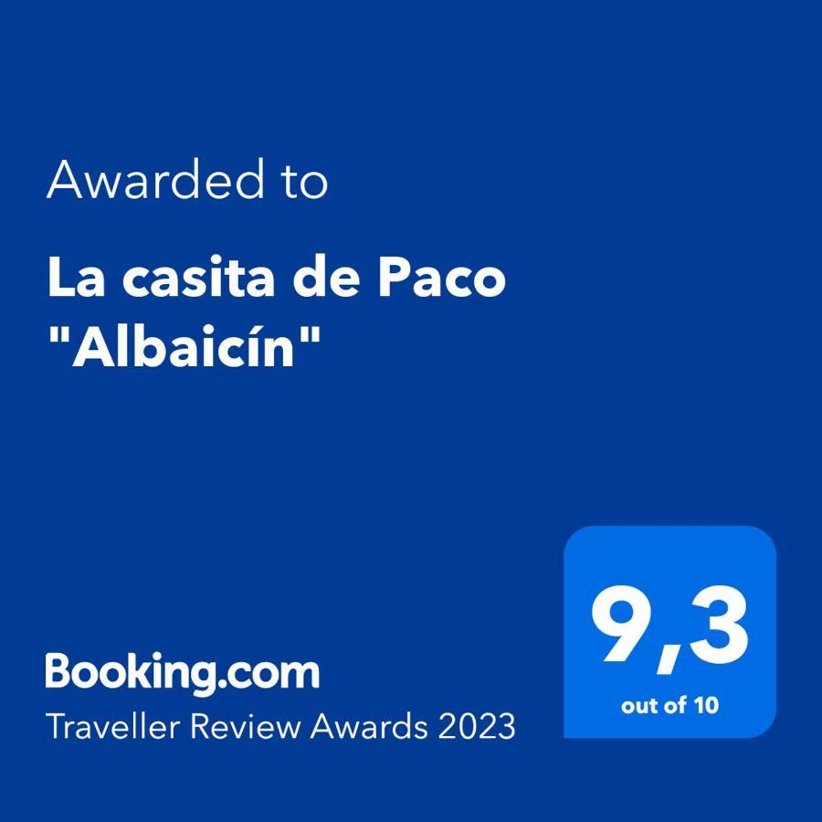 グラナダLa Casita De Paco Albaicinアパートメント エクステリア 写真