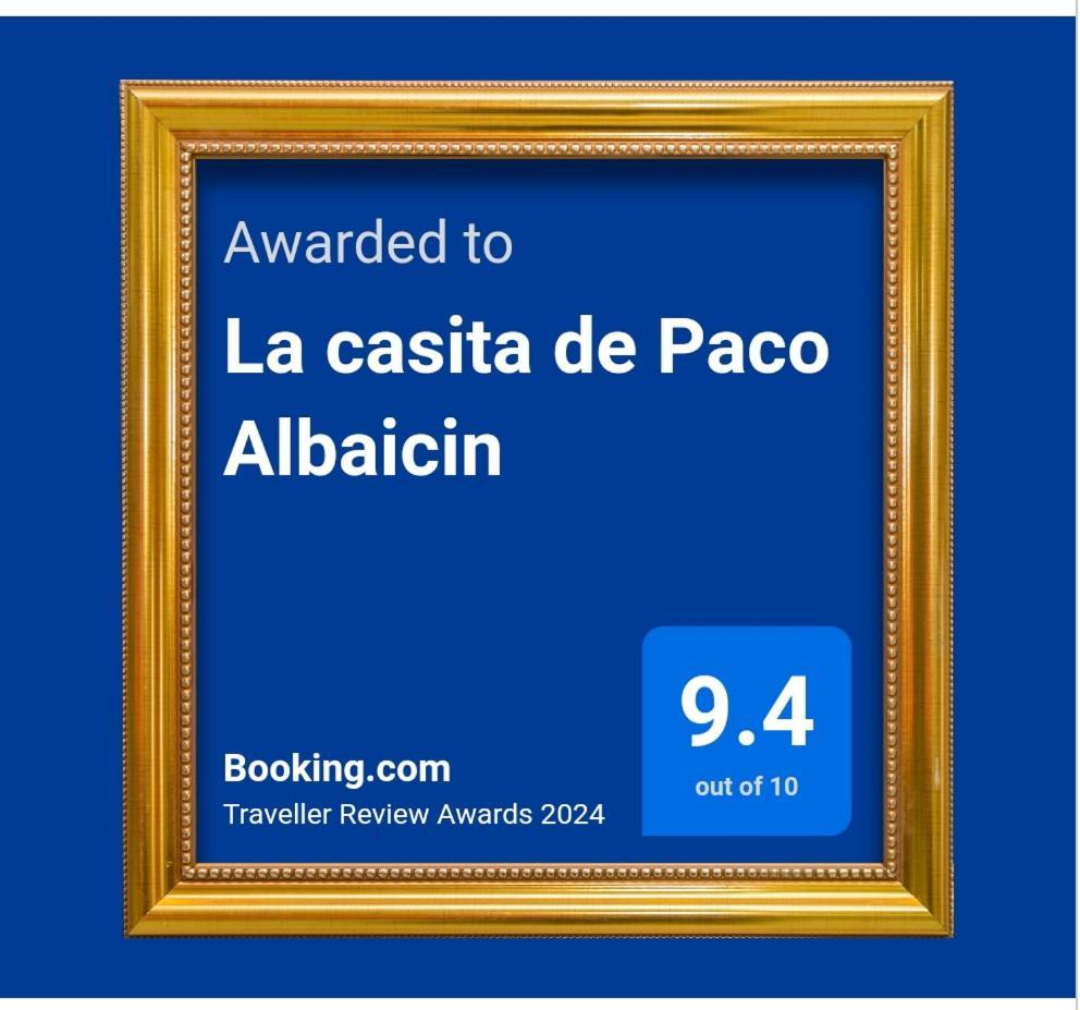 グラナダLa Casita De Paco Albaicinアパートメント エクステリア 写真